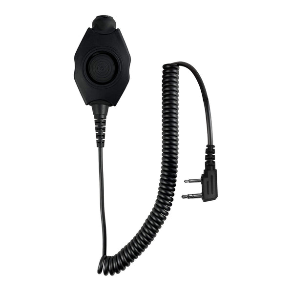 Headset Adapter/PTT Harness: PTT-V1-01 - Guaranteed to work w/: 2 Pin Kenwood, Relm/BK, Baofeng, AnyTone, Wouxun & More