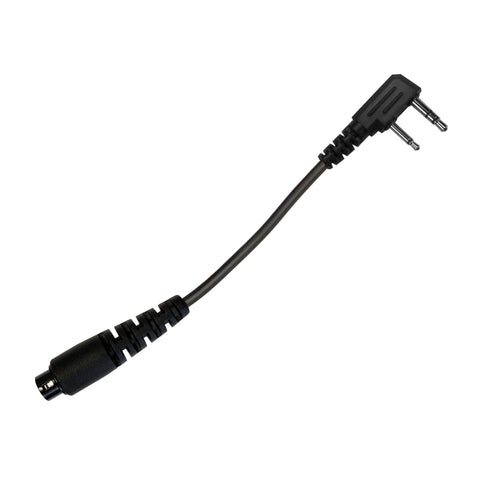 Radio Adapter: 01SR - Guaranteed to work w/ All Kenwood TK & NEXEDGE (NX) 2-Pin, Baofeng, BTECH, Rugged Radios, Diga-Talk, TYT, AnyTone, Alinco, Relm/BK Radio, Quansheng, Wouxon, Retevis