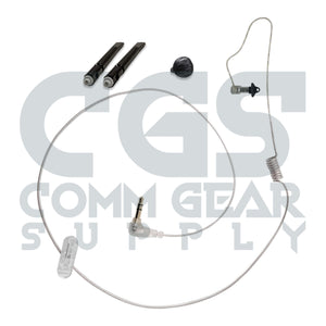 RO-360F-22-2.5: Ultra Stealth 360 Covert/Tactical Radio Earpiece - 3.5mm, Connects to Speaker Mic for harris otto speaker mic 2.5mm360 flexo Comm Gear Supply CGS