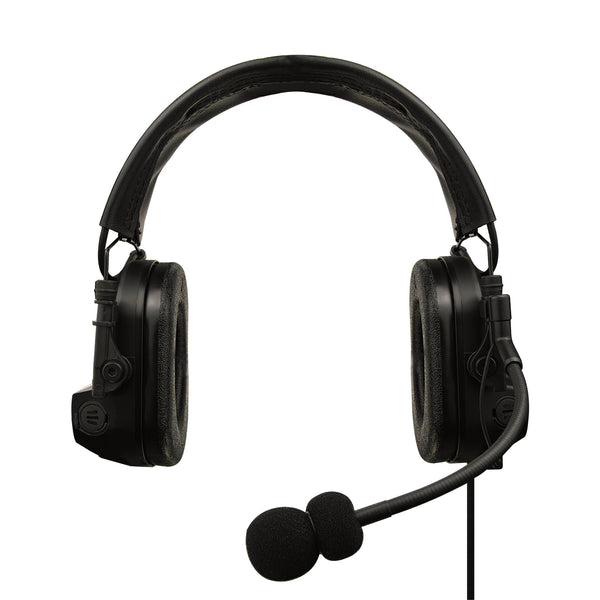 Tactical Radio Headset w/ Active Helmet Hearing Protection & Release Adapter - PTH-V2-28RR Material Comms PolTact Helmet Headset & Push To Talk(PTT) Adapter For Harris(L3Harris), M/A-Com P5300, P5350, P5370, P5450, P5470, P5500, P5550, P5570, P7300, P7350, P7370, XG-15(P/MultiMode), XG-25(P/Pe/MultiMode), XG-75(P/Pe/MultiMode)