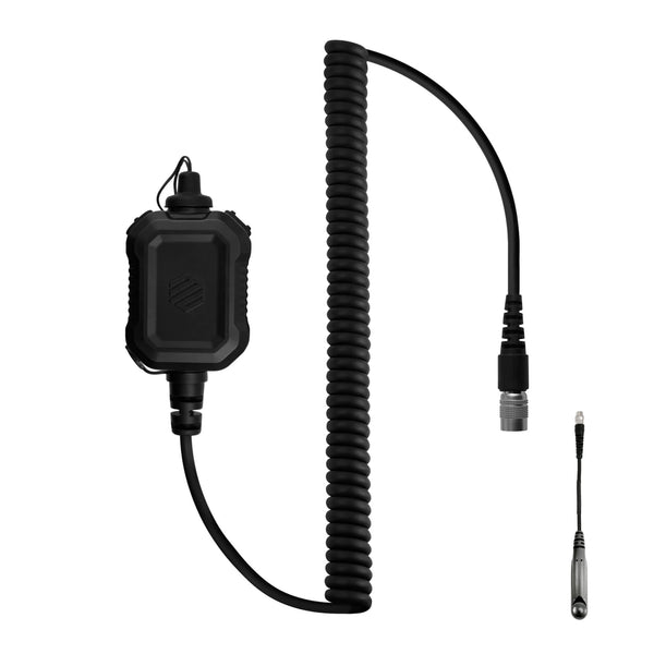 PT-PTTV2-21RR-A/N Material Comms PolTact V2 Dual Button Quick Disconnect Push To Talk(PTT) Relm/ BK Radio/ BK Technology/ Bendix King KNG Series KNG-P150 KNG-P400 KNG-P500 KNG-P800 KNG2-P150 KNG2-P400 KNG2-P500 KNG2-P800 Low Impedance; Compatible w/: NATO/Military Wiring, Material Comms/PolTact, Gentex, Ops-Core, Invisio, OTTO, Sordin, David Clark, TEA, TCI, MSA, Savox, Earmor, SWATCOM, NATO Peltor Models, COMTAC III/IV/V/VI/VIII/IX and Other NATO Headsets. Utilizes the standardized NEXUS TP-120/U174