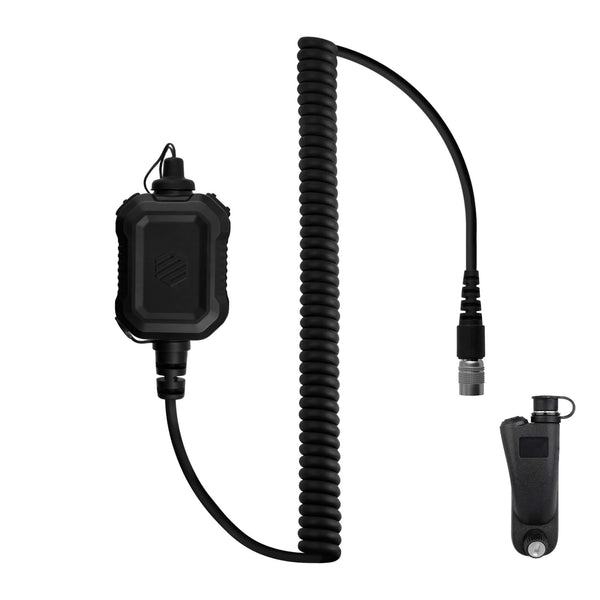 PT-PTTV2-34RR-A/N: The Material Comms Dual Button PolTact Quick Disconnect Push To Talk(PTT) for Motorola APX900 APX1000 APX2000 APX3000 APX4000 APX5000 APX6000/LI/XE APX7000/L/XE APX8000 SRX2200 XPR6100 XPR6300 XPR6350 XPR6380 XPR6500 XPR6550 PR6580 XPR7350/e XPR7380/e XPR7550/e XPR7580/e DP3400 DP3401 DP3600 DP3601 DP4400e DP4600 DP4800 XiR P8600/i P8608/i P8620/i P8628/i P8660/i P8668/i Vertex VXP-949 U94 Upgrade! Helicopter Helmet Comms coiled cable