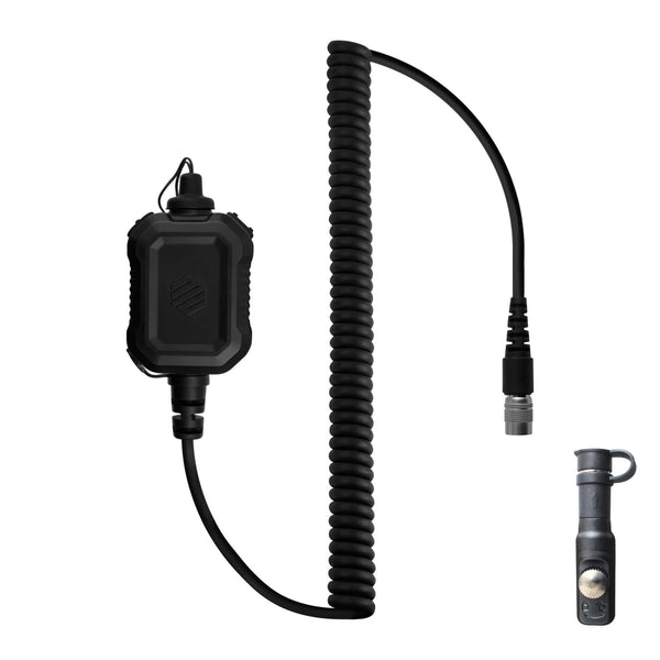 PT-PTTV2-55SR-A/N Material Comms PolTact V2 Dual Button Quick Disconnect Push To Talk(PTT) Hytera PT-580 PD-702, PD-782 PD-785 PD-982 High or Low Impedance; Compatible  NATO/Military Wiring, Material Comms/PolTact, Gentex, Ops-Core, Invisio, OTTO, Sordin, David Clark, TEA, TCI, MSA, Savox, Earmor, SWATCOM, NATO Peltor Models, COMTAC III/IV/V/VI/VIII/IX nexus tp-120 u174 u94 disco32 