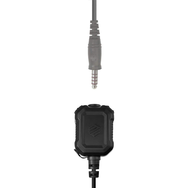 Material Comms PolTact V2 5 Pole TP-105/U384 Single Comm Quick Disconnect Push To Talk(PTT) 3M Peltor ComTac, XPI, Atlantic Signal(Standard on INVICTUS ComTac V, PATRIOT - 92 CY, MT20H682FB - 92 CY, MT14H418A - 35 CY/GE/GN, MT14H418A - 92CY/GE/GN), Material Comm PolTact PTH-V2, Ops-Core 5 Pole Connectorized Downlead, Invisio T30 w/ 5 Pole, Helicopter Comms other Dual Comms Headsets using 5 Pole TP-105/U384 Connector Dynamic Mic
