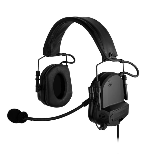 PolTact Headset Kit: PTH-V1-01 - Guaranteed to work w/: 2 Pin Kenwood, Relm/BK, Baofeng, AR-152, AnyTone, Wouxun & More