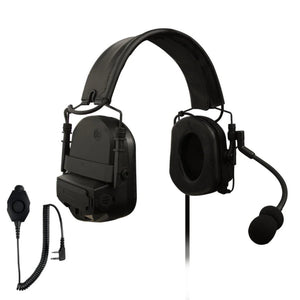 PTH-V2-01 Tactical Radio Helmet Headset w/ Active Hearing Protection - Baofeng, Rugged Radios, Diga-Talk, TYT, BK Radio/Relm, Quansheng, Wouxon: BF-F8HP BF-F9 UV-82 UV-82HP UV-82C UV-5R UV-5R5 UV-5RA UV-5RE UV-5X3 V2+, RPU416, RPV516, RPU499, RPV599X, RPV516A, RPV599A Plus, RPU416A, RPU499A Plus, RPU4200, Maxon: TS-3416K, AnyTone: AT-D868-UV, AT-D878-UV DMR, Wouxun KG-UV6X, KG-UV3X, DB-16, KG-UV3D, KG-UVD1P KG-UV8D, KG-UV9D, UV899, KG-UV6D, KGUV2D