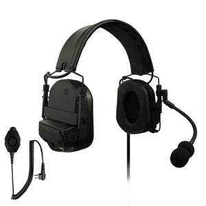 PolTact headset PTH-V2-03 PTH-V2-03 Material Comms PolTact Headset & Push To Talk(PTT) Adapter F or Motorola Maxon/Tekk 2-Pin Radio. Popular for BPR40 Radius MagOne CP200 CP110 CP185 CP040 GP300 GP3000 CT PRO1150 PR400 EP450 CLS