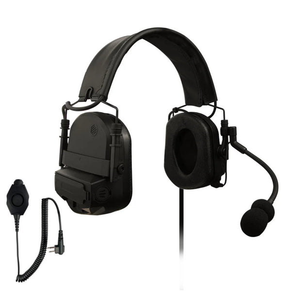 PolTact headset PTH-V2-03 PTH-V2-03 Material Comms PolTact Headset & Push To Talk(PTT) Adapter F or Motorola Maxon/Tekk 2-Pin Radio. Popular for BPR40 Radius MagOne CP200 CP110 CP185 CP040 GP300 GP3000 CT PRO1150 PR400 EP450 CLS