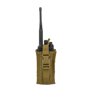 Universal MOLLE/PALS Tactical Radio Pouch w/ Keypad Access for Motorola, Harris, Kenwood, Tait, EF Johnson & More