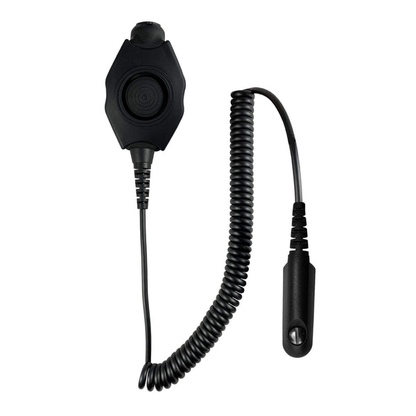 Tactical Radio Helmet Headset w/ Active Hearing Protection - PTH-V2-33 Material Comms PolTact Headset & Push To Talk(PTT) For Tactical Radio Headset w/ Active Hearing Protection -Motorola HT750, HT1250, HT1550, MTX850, MTX950, MTX960, MTX8250, MTX9250, PR860