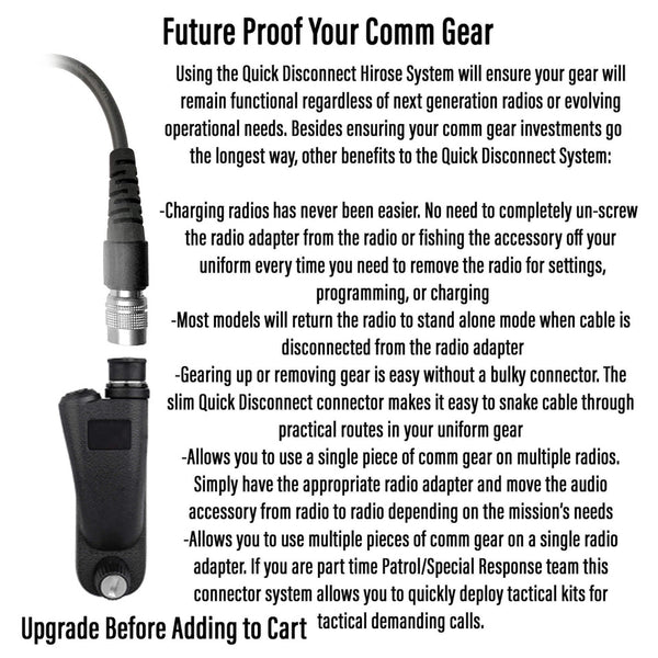 Tactical Radio Helmet Headset w/ Active Hearing Protection - PTH-V2-34 Material Comms PolTact Headset & Push To Talk(PTT) For Tactical Radio Headset w/ Active Hearing Protection - Motorola APX900, APX1000, APX2000, APX3000, APX4000, APX5000 APX6000/LI/XE APX7000/L/XE APX8000 SRX2200 XPR6100 XPR6300 XPR6350 XPR6380 XPR6500 XPR6550 PR6580 XPR7350/e XPR7380/e XPR7550/e XPR7580/e DP4400e