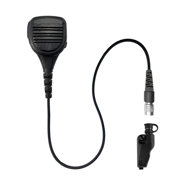 P/N: SM-V2-11RR: Straight Cable Shoulder/Chest Microphone For EF Johnson: VP5000, VP5230, VP5330, VP5430, VP6000, VP6230, VP6330, VP6430 & More