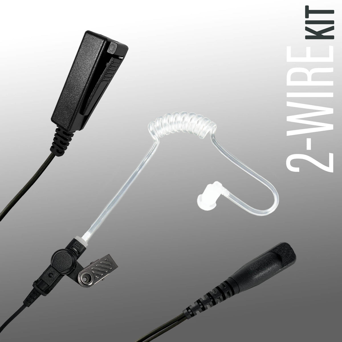 2 Wire Mic Kit: 2W11HW - Guaranteed to work w/: EF Johnson: VP5000, VP ...