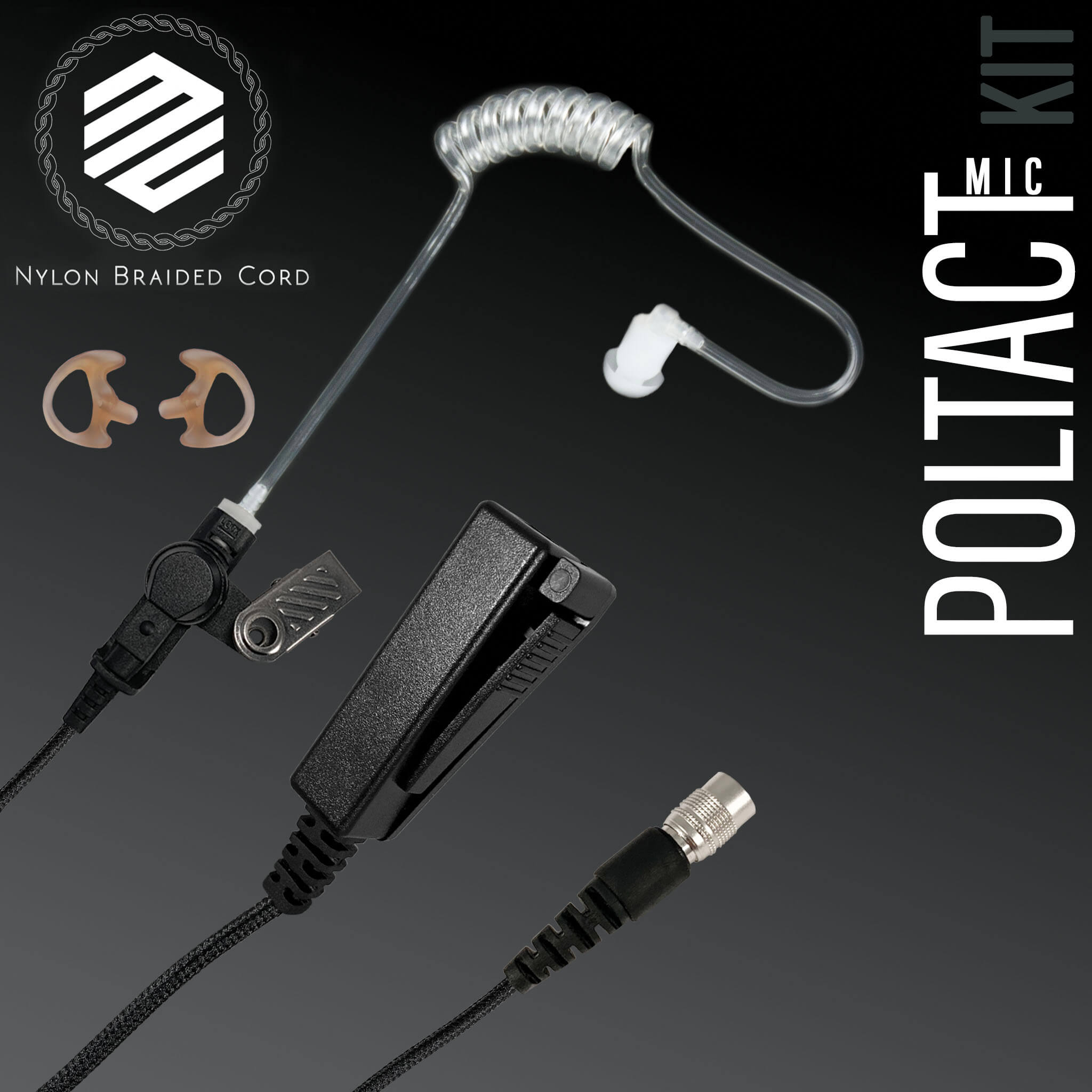 PolTact Mic Kit: PTM00RR - No Radio Adapter
