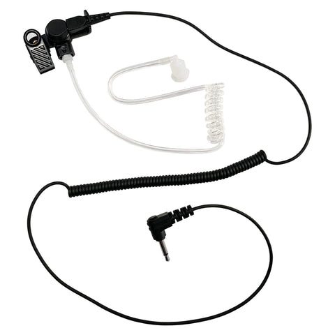 Base IFB Clear Tube Earpiece Kit: BASE-3.5 - 3.5mm Connector