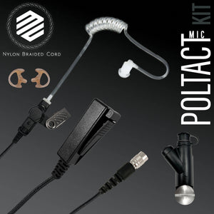PolTact Mic Kit: PTM29RR - Guaranteed to work w/: Harris XG-100, XG-100P, XL-185, XL-185P, XL-185Pi, XL-200, XL-200P, XL-200Pi