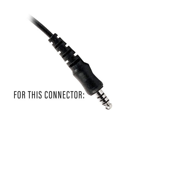 Headset PTT Harness w/ Rapid Release Connector/Adapter: PT-PPT-23RR - Guaranteed to work w/: Motorola XTS1500, XTS2500, XTS3000, XTS3500, XTS5000, HT1000, MT2000, MTS2000, MTX8000, MTX9000, PR1500 & More