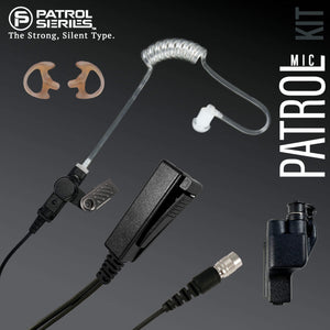 Patrol Mic Kit: PM23RR - Guaranteed to work w/: Motorola XTS1500, XTS2500, XTS3000, XTS3500, XTS5000, HT1000, MT2000, MTS2000, MTX8000, MTX9000, PR1500 & More