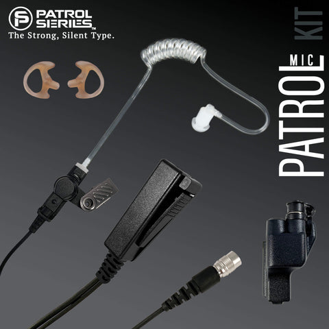 Patrol Mic Kit: PM23RR - Guaranteed to work w/: Motorola XTS1500, XTS2500, XTS3000, XTS3500, XTS5000, HT1000, MT2000, MTS2000, MTX8000, MTX9000, PR1500 & More