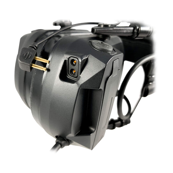 PolTact Helmet Headset Kit w/ Rapid Release System: PTH-V2-11RR - Guaranteed to work w/: Kenwood TK & NEXEDGE (NX) Multi-Pin Models