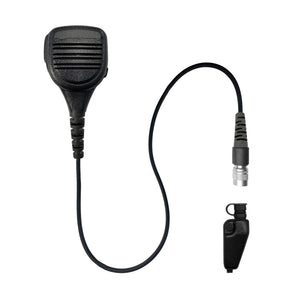 P/N: SM-V2-11RR: Straight Cable Shoulder/Chest Microphone For EF Johnson: VP5000, VP5230, VP5330, VP5430, VP6000, VP6230, VP6330, VP6430 & More