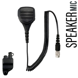 Speaker Mic: SM28RR - Guaranteed to work w/: Harris (M/A-Com) - P5300, P5350, P5370, P5450, P5470, P5500, P5550, P5570, P7300, P7350, P7370, XG-15, XG-25, XG-75, (Multimode) & More