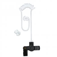 C-SPKQD Kit - Transducer Speaker w/ Locking Arm, Clear acoustic tube assembly, & 2 Ear buds.