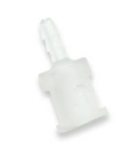 C-TubeQD - Clear Quick Disconnect connector for Acoustic Tube.